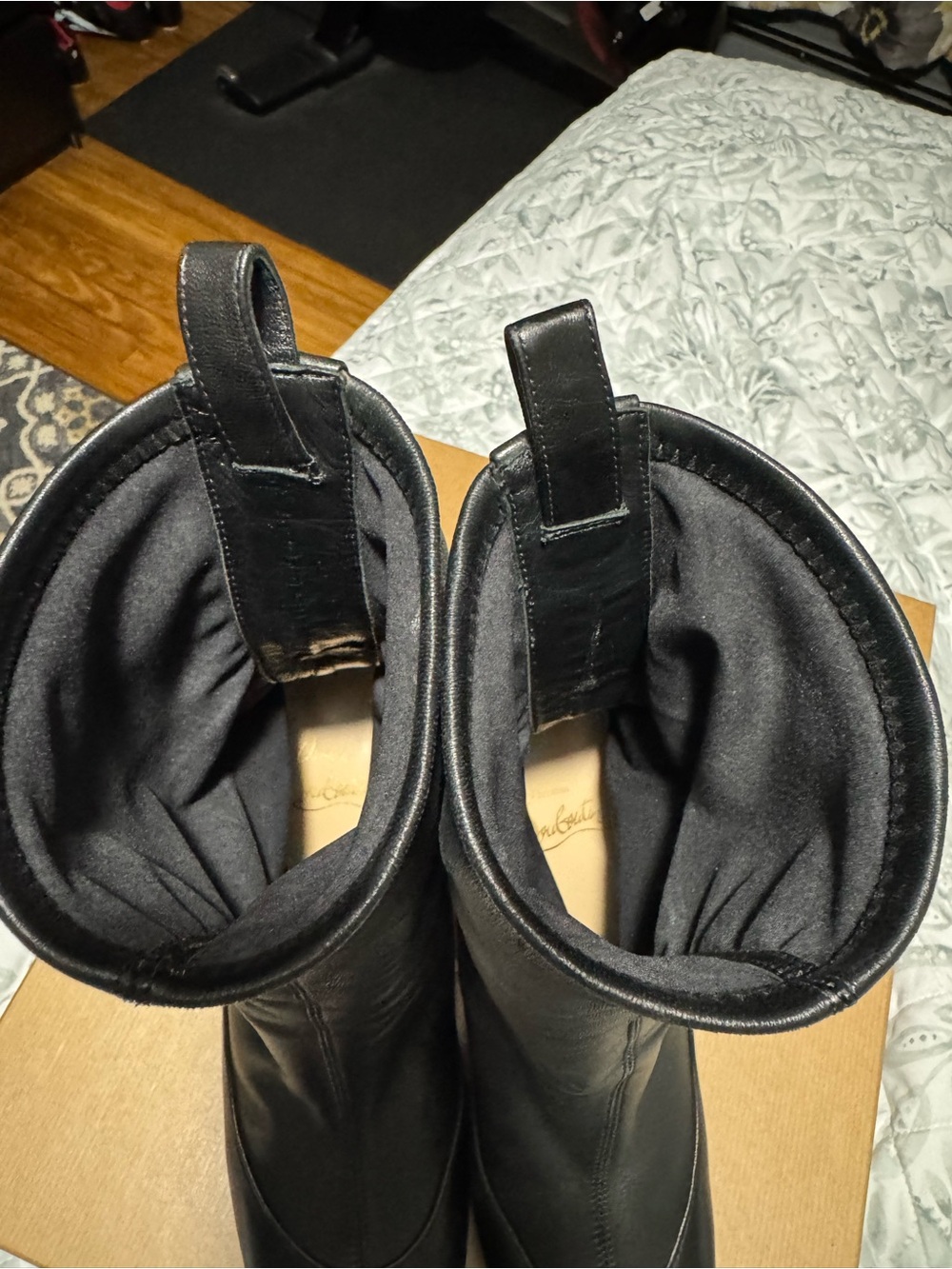 Christian Louboutin Black Leather High-Heel Sock Boots
Contrevent 100 NAPStretch - Picture 6 of 9